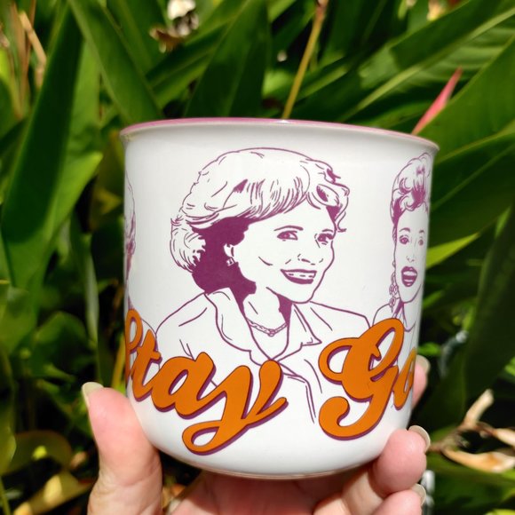 The Golden Girls Other - New - The Golden Girls "Stay Golden" Ceramic Camper Mug
